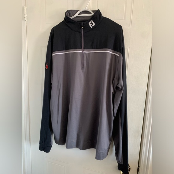 FootJoy Jackets & Blazers - Footjoy Golf Chill Out Pull Over 1/4 Zip Softshell Stretch Mens XL Quarter Zip